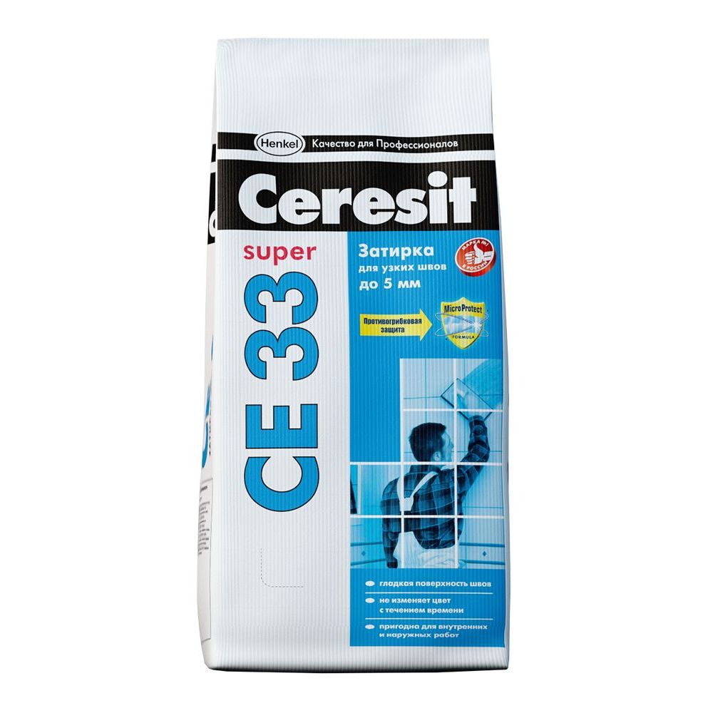Затирка Ceresit CE 33 2 кг № 28 Персик