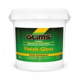 Шпатлевка финишная полимерная GLIMS®Finish-Gloss (25 кг)